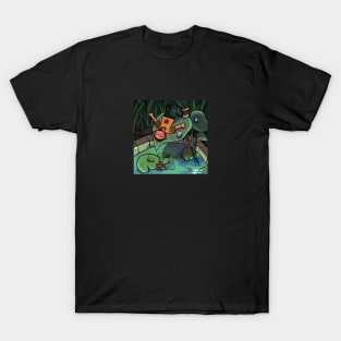 little boy, little garden T-Shirt